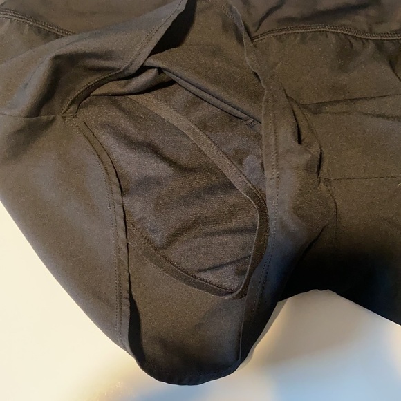 Black Nike running shorts built in underwear Large - Picture 8 of 9